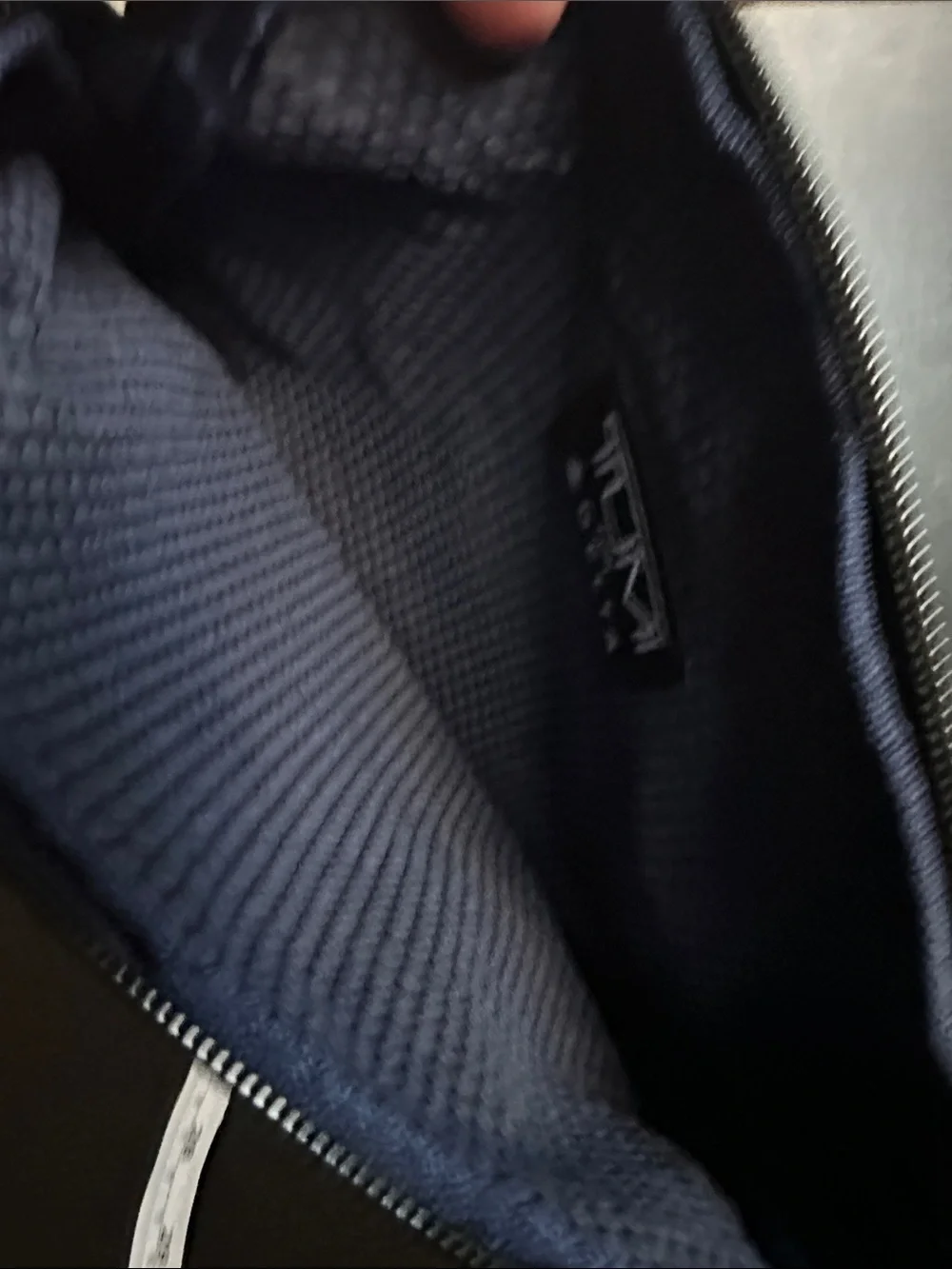 Tumi Men's Gray and Black Travel Toiletry Pouch